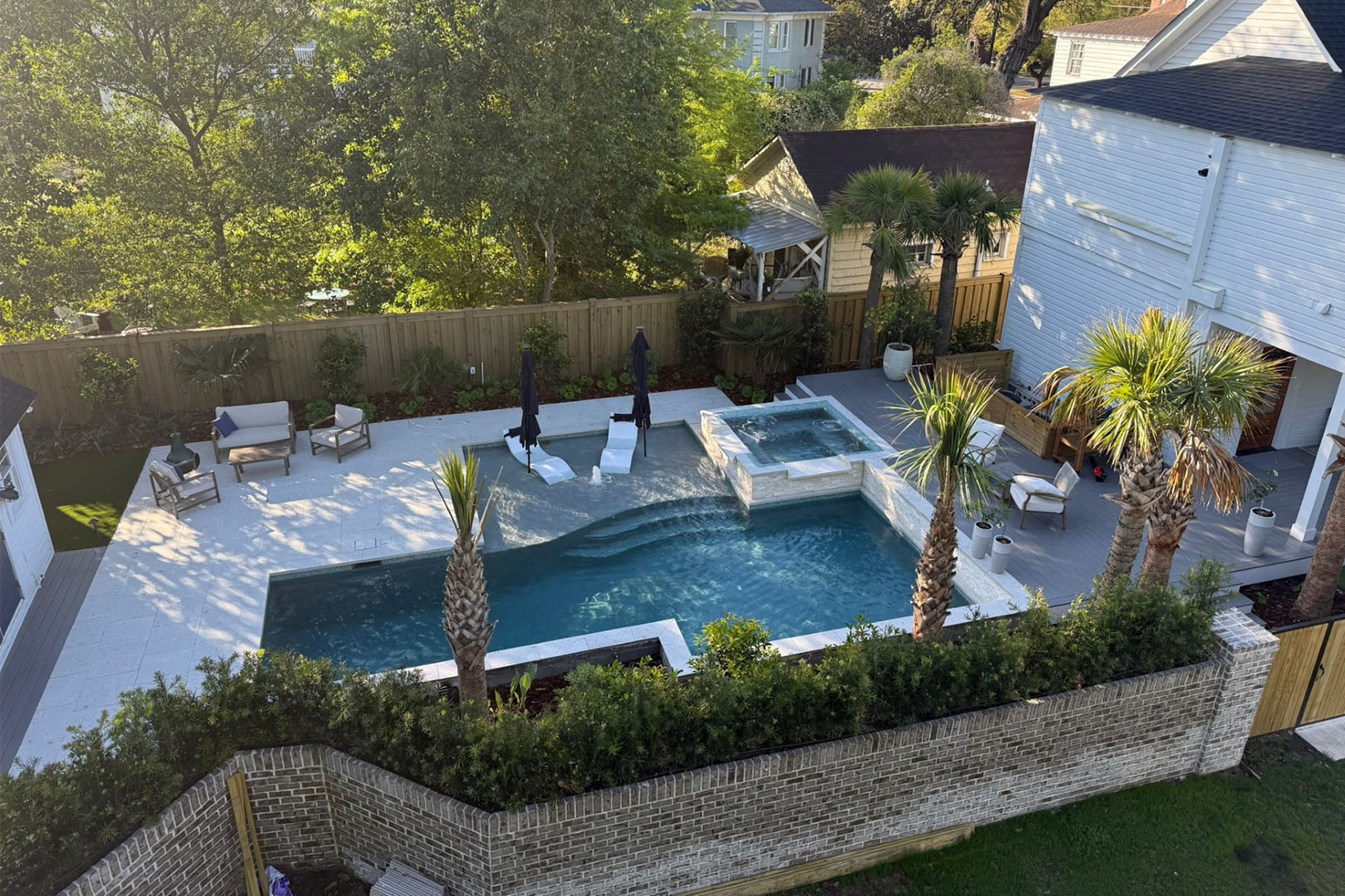 HS Portfolio of Coastal Pool Specialist Georgetown Pool Design